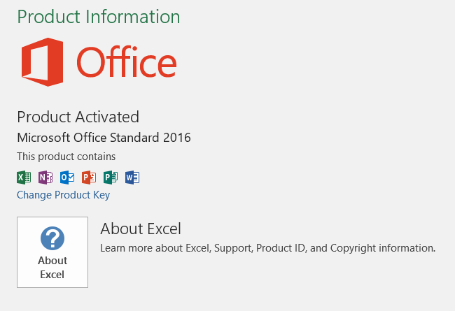 microsoft office enter new product key