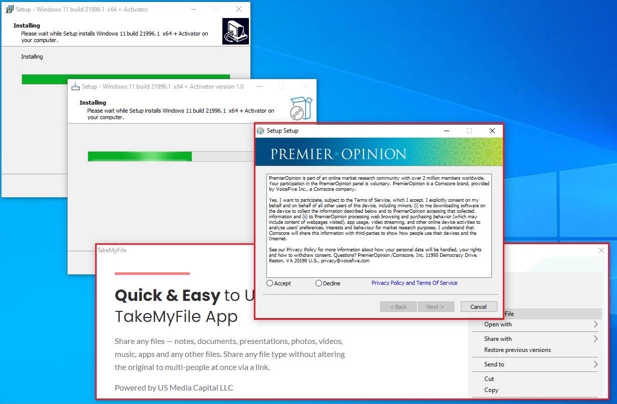 Fake Windows 11 installers are installing ads and trojans